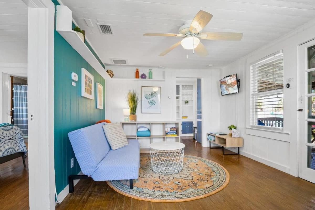 Marvelous Mermaid Bungalow, Dog-Friendly Upstairs Apt In Prime Vilano Beach St. Augustine Exterior photo